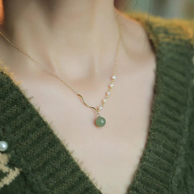 MISS TOOYA S925 Silver Necklaces Women's-1