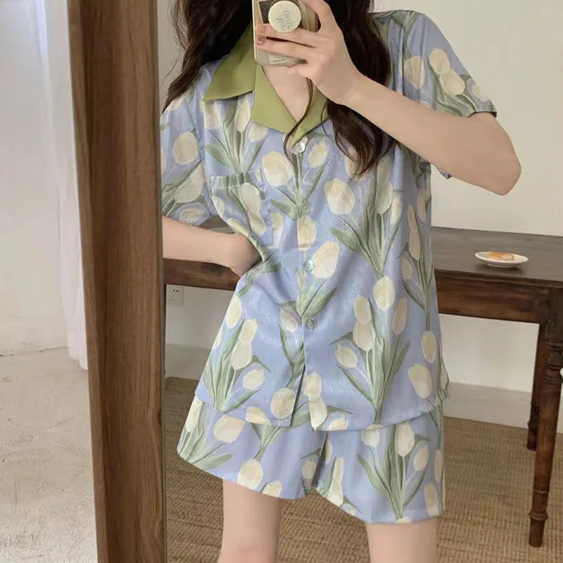 Xiang Ning Pai Women's Pajama Sets-4