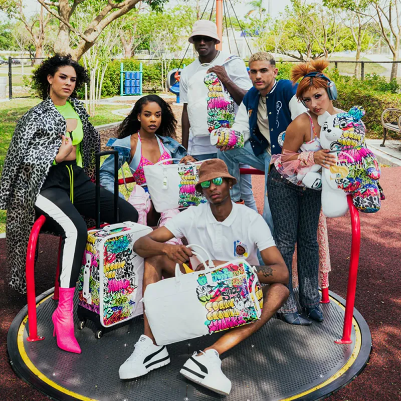 SPRAYGROUND Polyester Backpack Tubas Unisex Multicolor-6