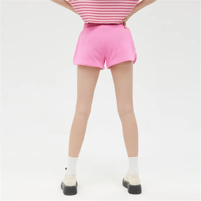 TEMPLER OF FAITH Casual Shorts Women's Pink-3