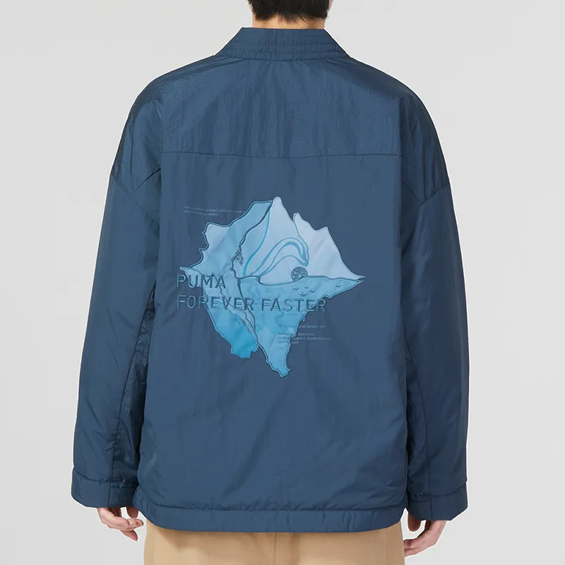 PUMA CNY Puffer Jacket Men's Blue-2