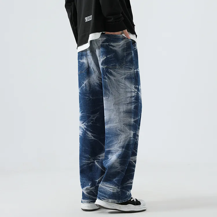 HRHO Straight Jeans Spring Autumn And Winter Unisex-3
