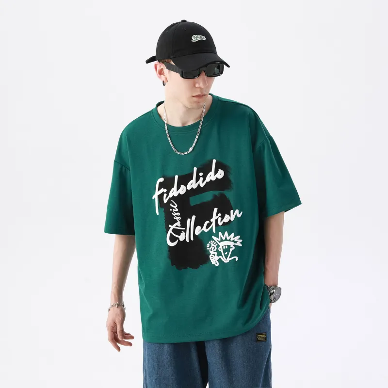 FIDO DIDO Short Sleeved T Shirts Unisex-18