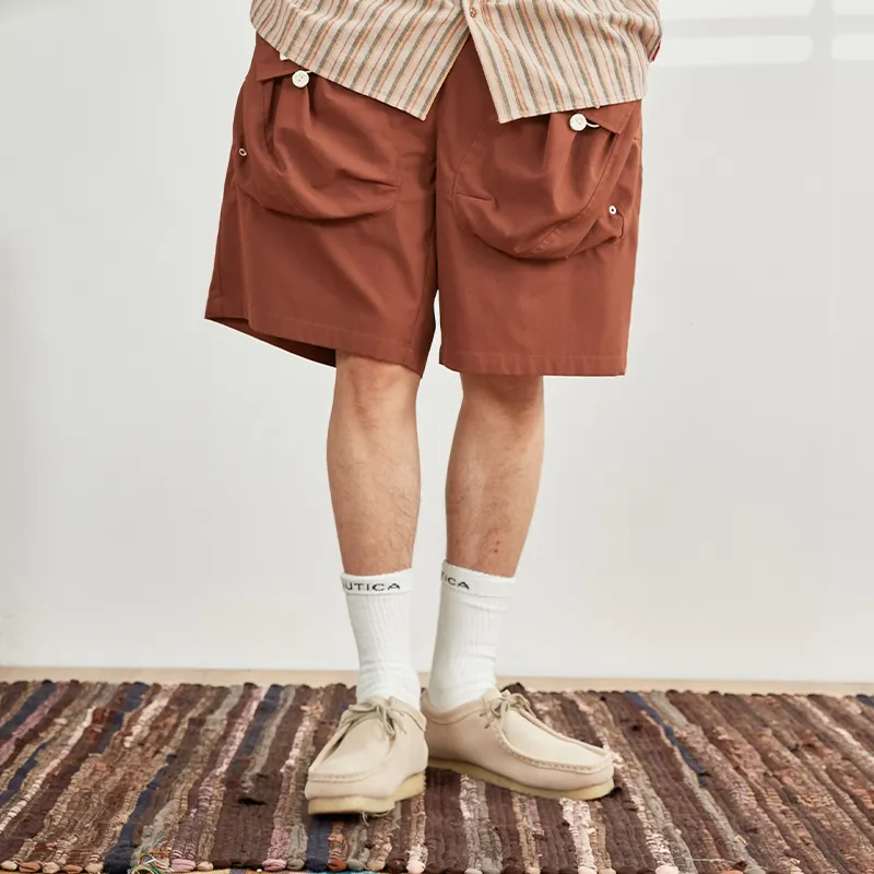 TIKIMOMOKA Loose Fit Shorts Unisex-2