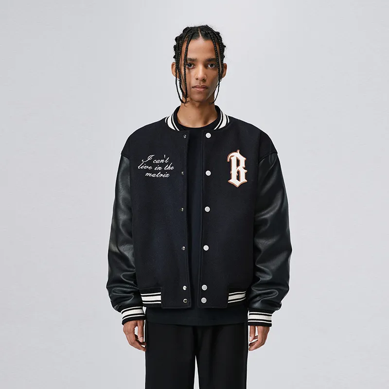 BONELESS Baseball Jacket Unisex-2