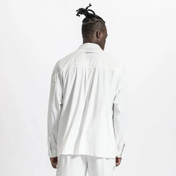 NORVINCY Western Cleanfit Minimalist Style Shirt Men's-8