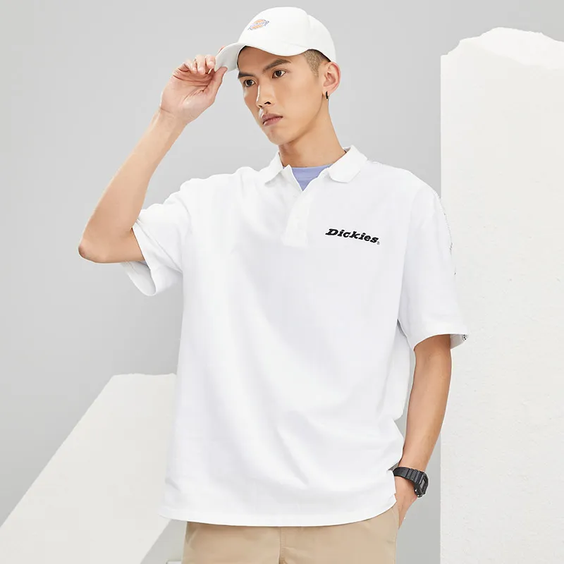 Dickies Polo Shirts Unisex White-3