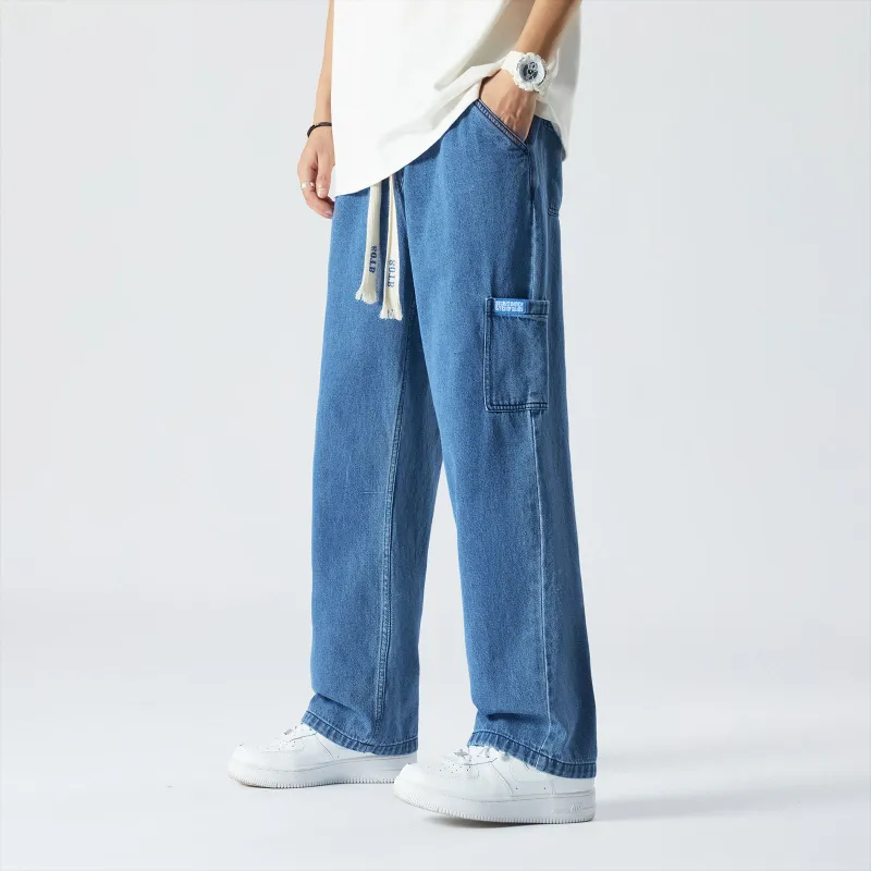 The Secret Order Of The Teddy Bear Straight Jeans Unisex-8
