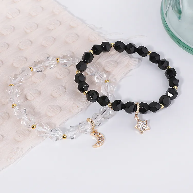 MAGICPOLE Obsidian Bracelets Unisex-7