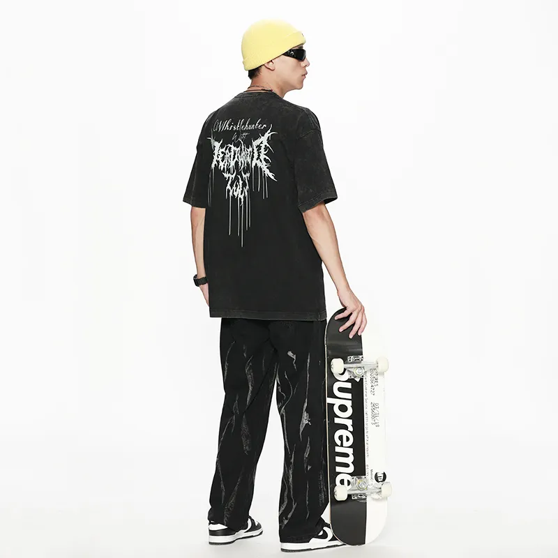 WHISTLEHUNTER T Shirts Unisex Black-4