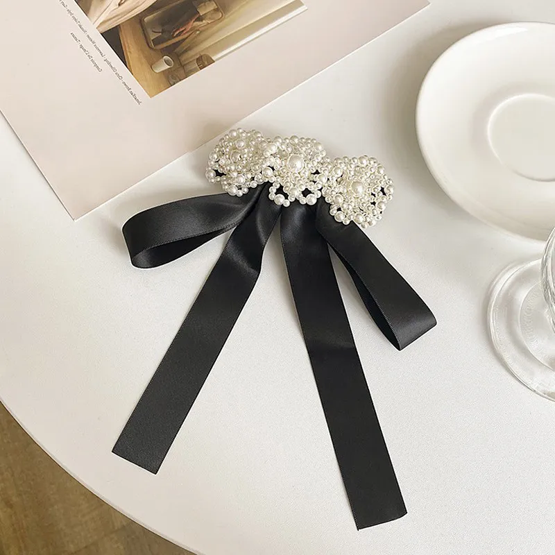 SENDME Hair Clips Women's Floral Ribbon Hair Clip-7