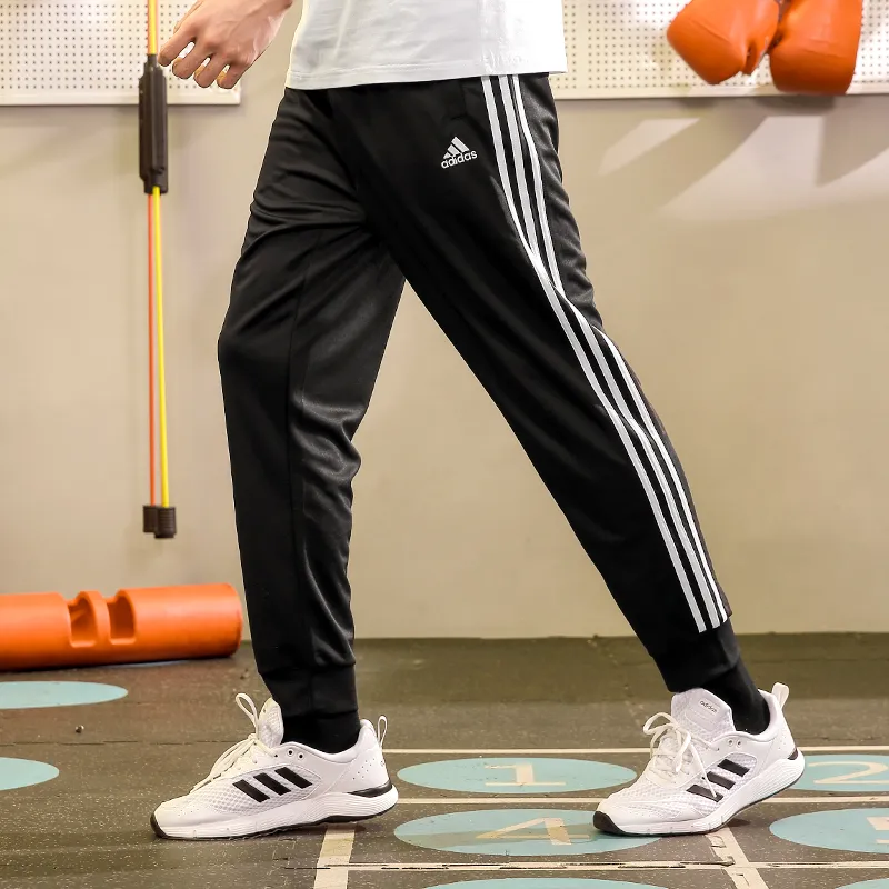 Adidas Knitted Sweatpants Men's Black-2