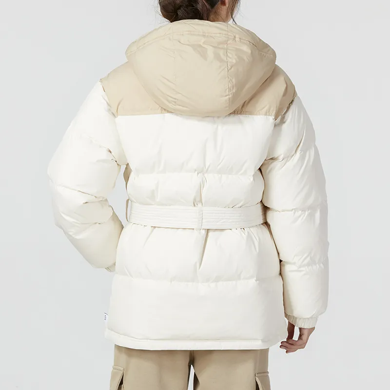 Adidas Down Jackets Women's Beige-4