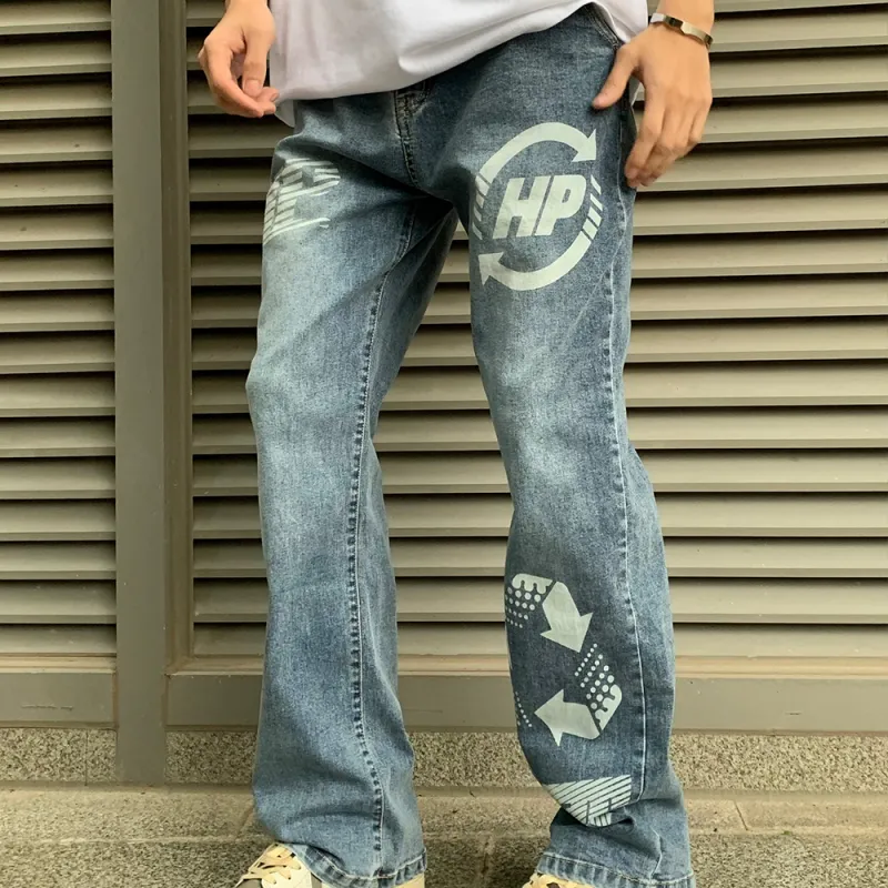 HELIPORT Jeans Unisex Blue-4