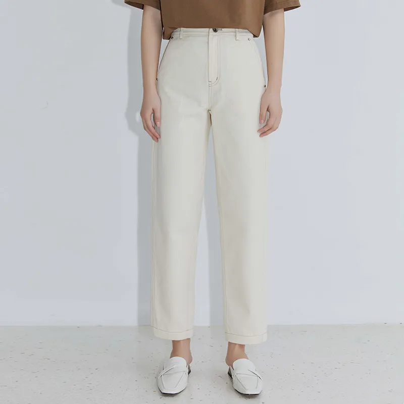THE SEA LIFE Casual Pants Women's White Birch-2