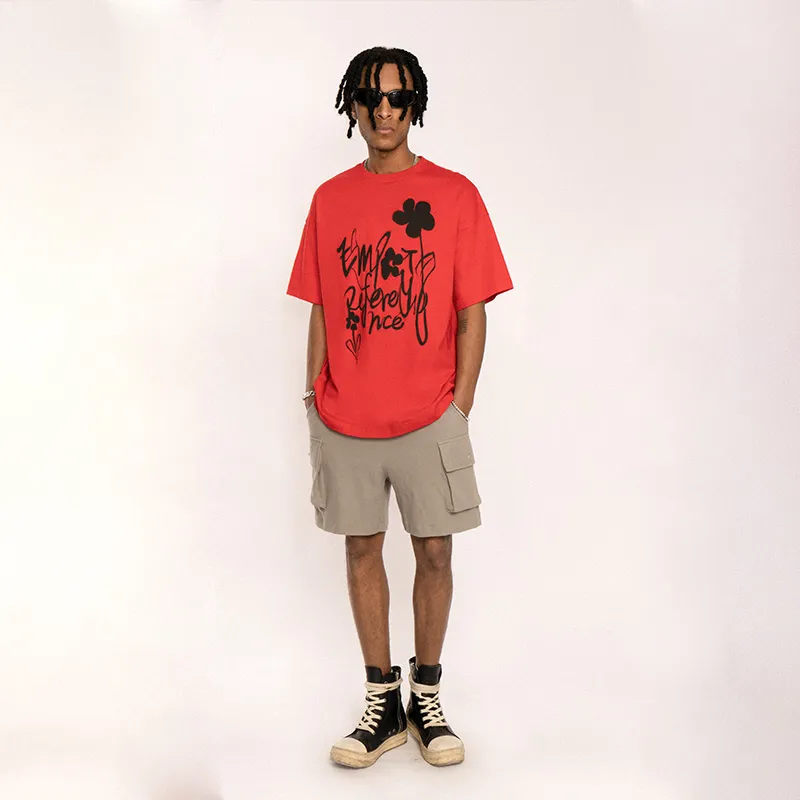 EMPTY REFERENCE Casual Shorts Unisex Gray-5