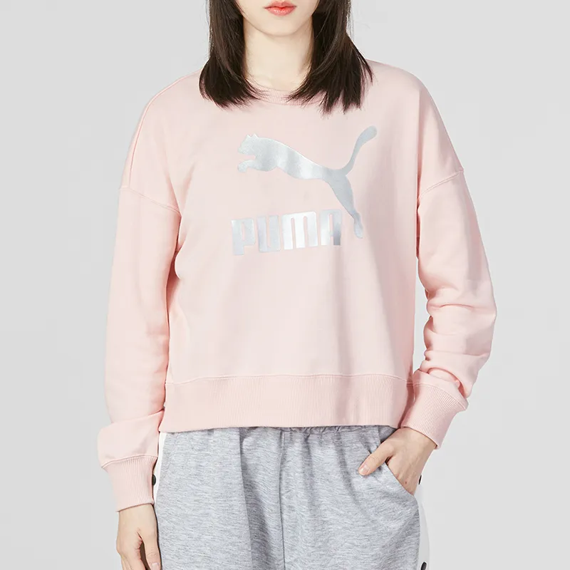 PUMA CLASSICS Sweatshirts Women's Pink-2