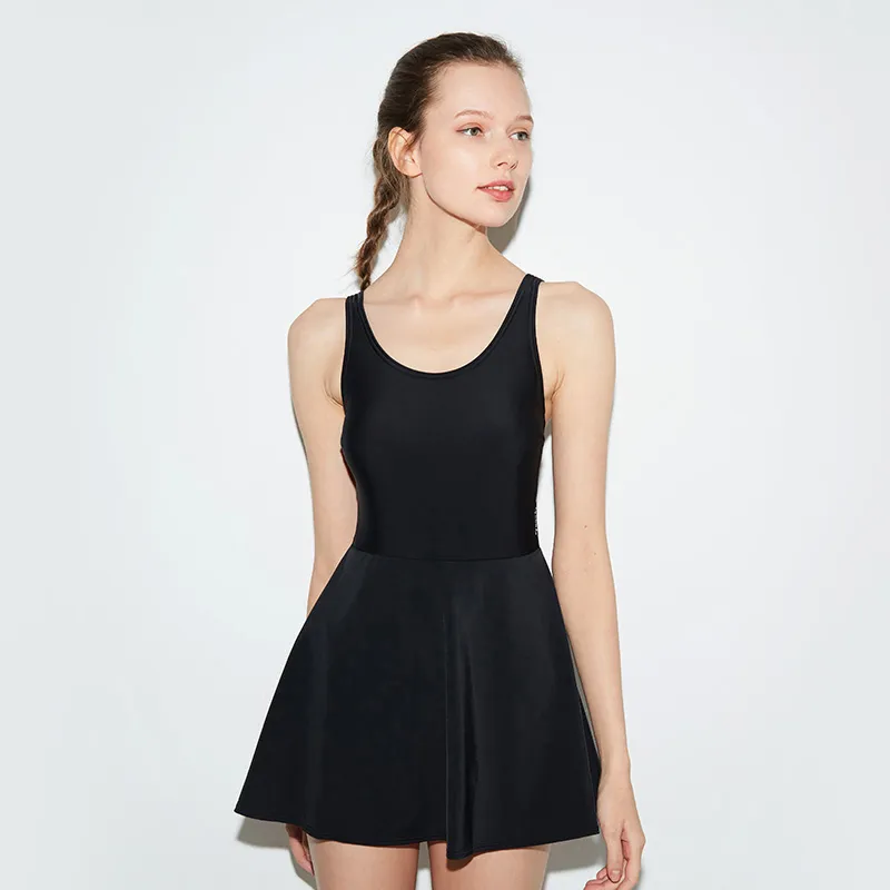 Speedo Swim Dresses & Skirts Women's Black-3
