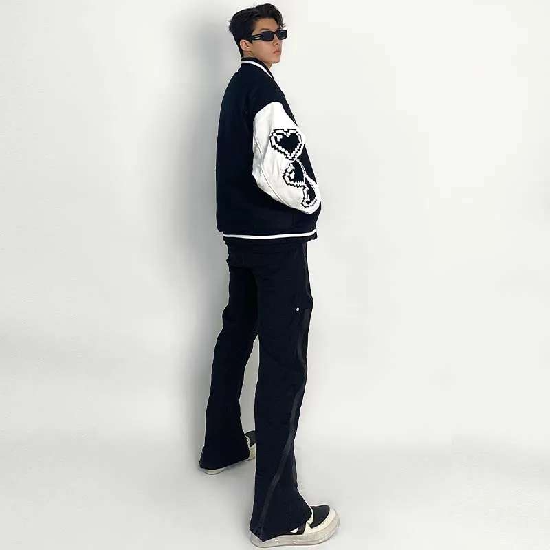 MIRACLE KILL Baseball Jacket Fall And Winter Unisex-11