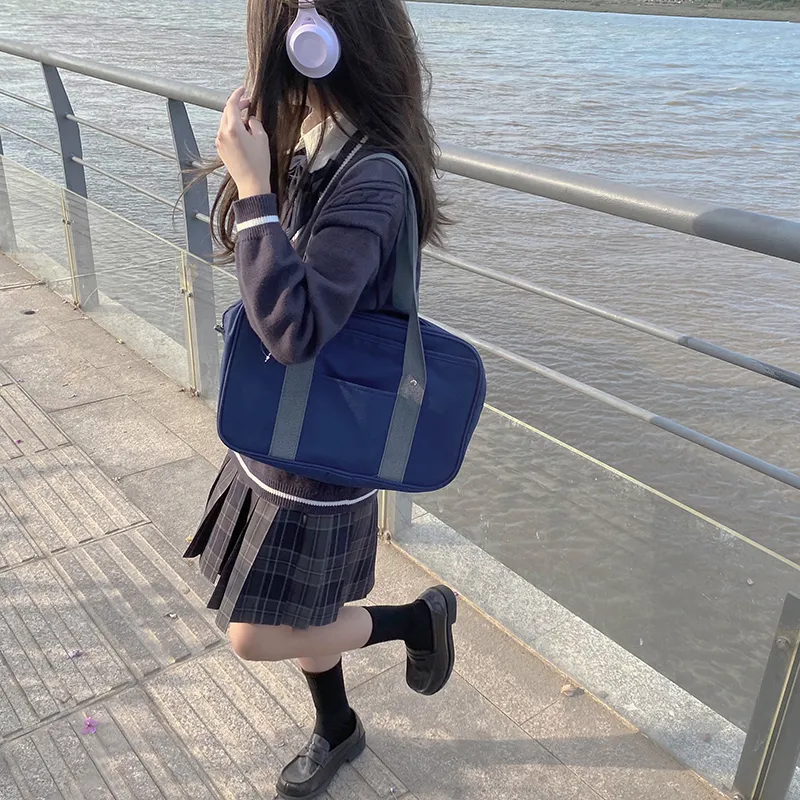 Tokyo Season Casual Short Skirts Women's Carbon Fiber Estate Plaid Skirt-27