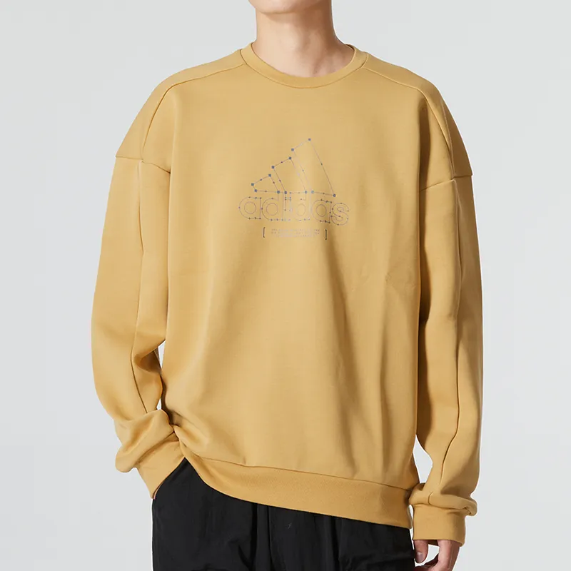 Adidas Sweatshirts Men Khaki-2