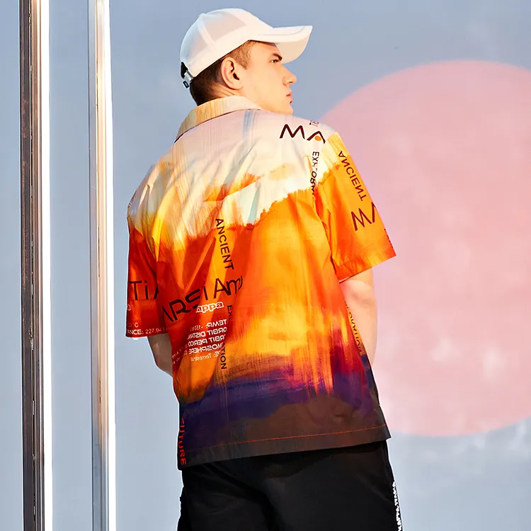 Kappa Mars Series Shirts Men-3