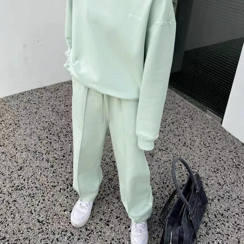 ONOFFON SS22 Jogger Sports Pants Unisex Light Cyan-4