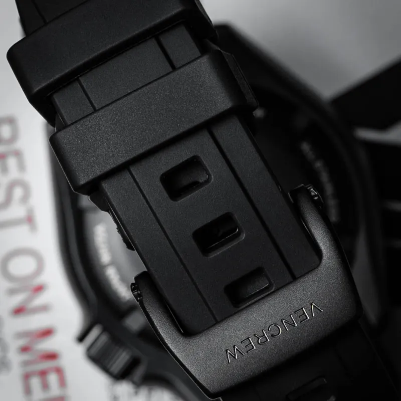 VENCREW Leviathan [Black Warrior] Automatic Mechanical Movement Watch Unisex Cut-Out Dial-5