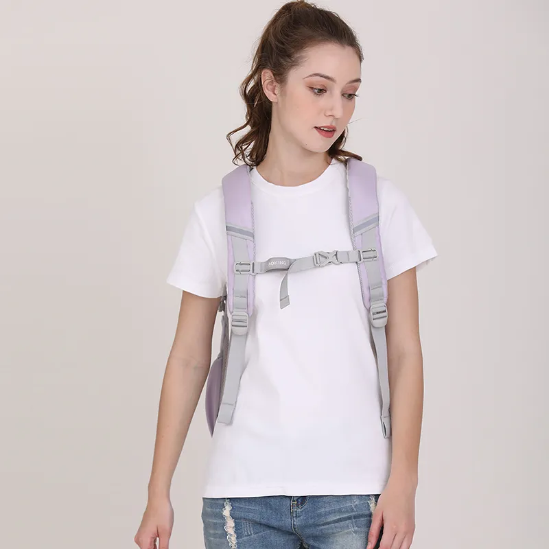 AOKING AK Polyester Laptop Backpack Large Size Unisex Multicolor-21