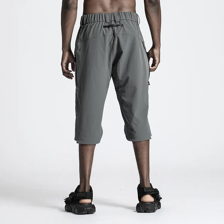NORVINCY Urban Techwear Zip Pocket Knitted Sweatpants Unisex-8
