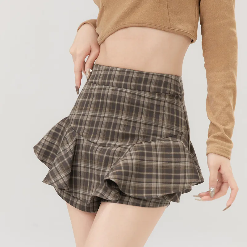 LA CRAWFISH Casual Short Skirts Women's-4