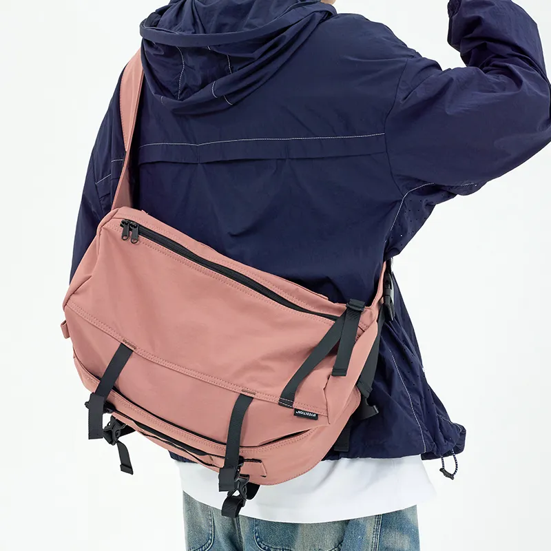 MYEDITION Messenger Bag, Gym Bag, Handbag, Shoulder Bag, Crossbody Bag, Outdoor Bag Nylon Fabric Multicolor Unisex-23