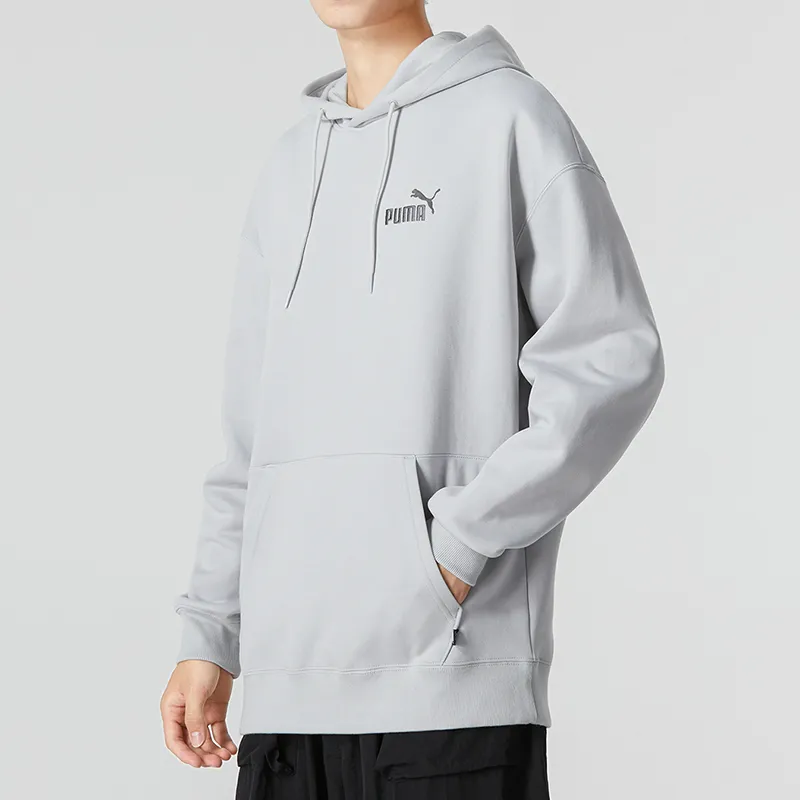 PUMA Sweatshirts Men Gray-4