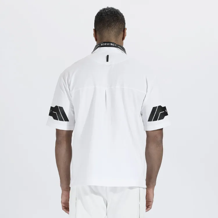 NORVINCY Breathable Moisture Wicking Multicolor Polo Shirt Unisex-11
