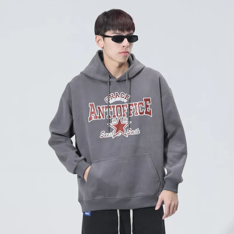 Antioffice Sweatshirt Unisex White-16