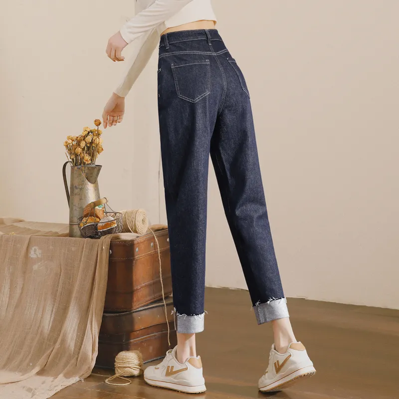 MITUAN Jeans Women's Normal Washed Blue-2