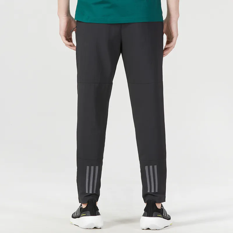 Adidas Knitted Sweatpants Men Black Gray Color-4