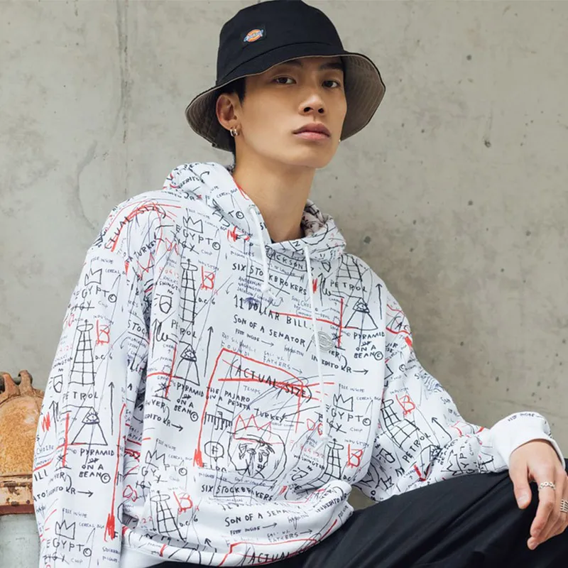 Dickies Hooded Sweatshirt Unisex White-1