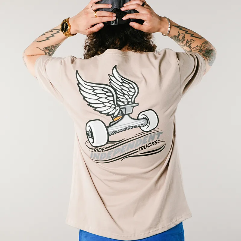 INDEPENDENT T-Shirt Unisex Apricot-2