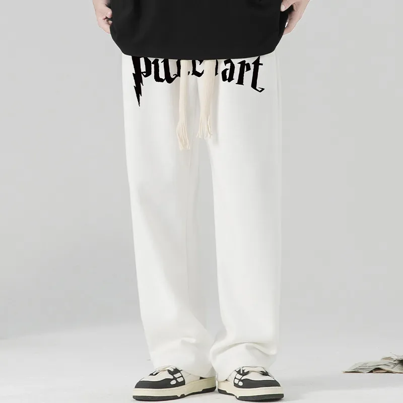 PUCCA Loose Unisex Casual Pants-23