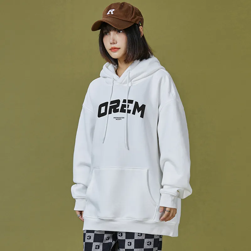 OREM ONE Hooded Loose Fit Regular Sweatshirt Unisex-41
