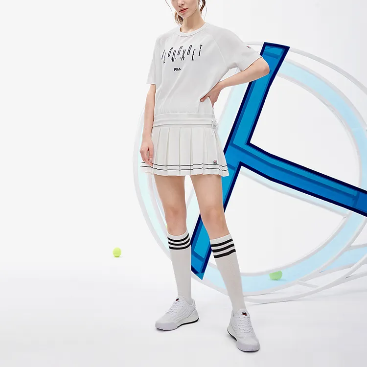 FILA Athletics Casual Short Skirts Women's Jade White-4