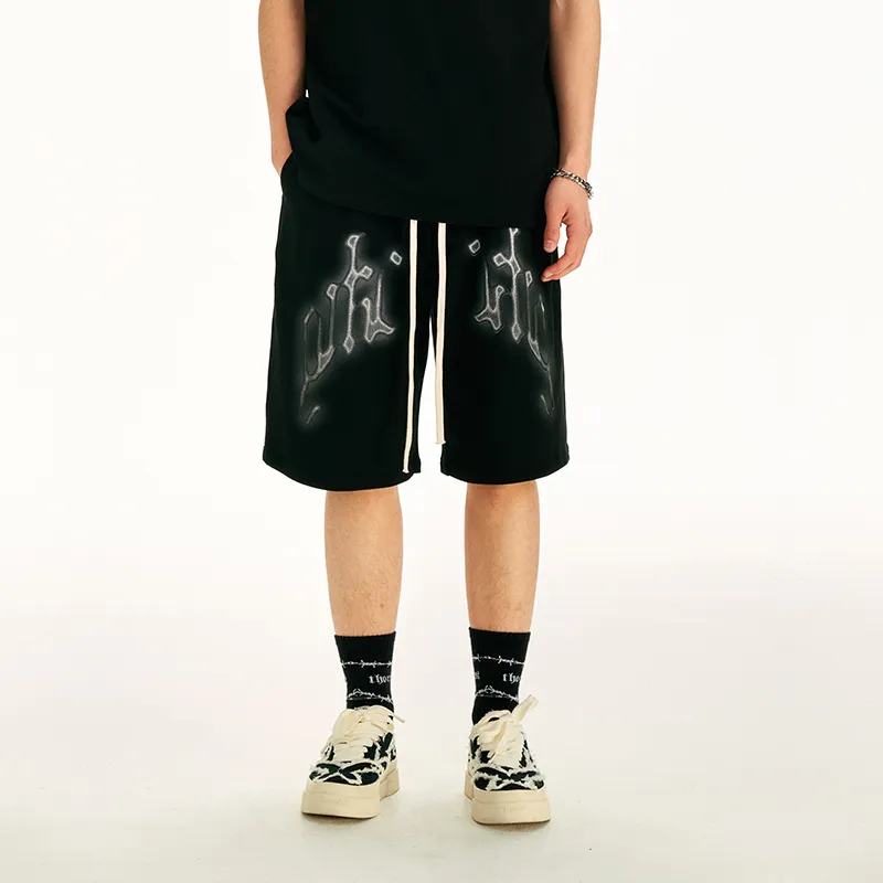 GRKC Casual Shorts Unisex Black-2
