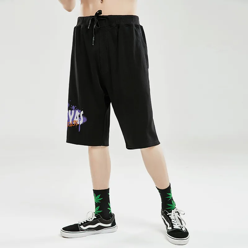 SANSYAS Casual Shorts Unisex Black-4
