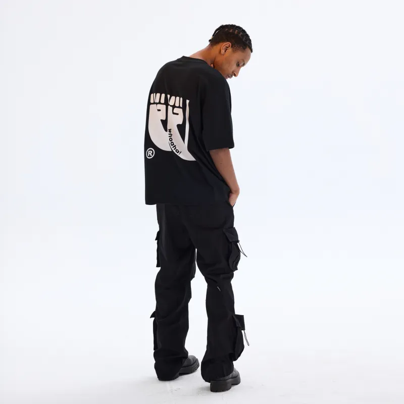 WHOA HA! Drop Shoulder Sleeve T Shirt Unisex-2