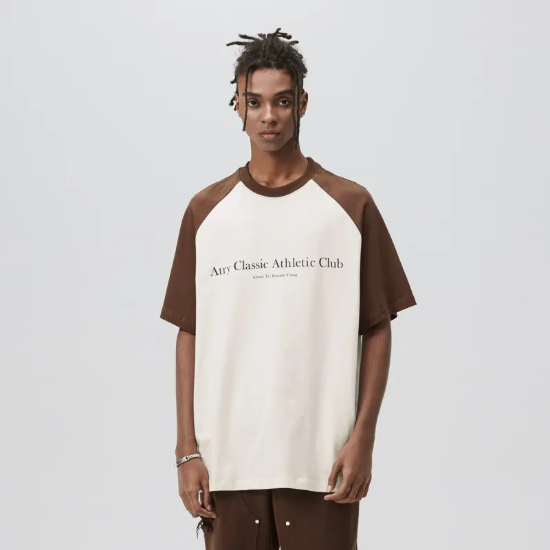 Atry Alphabet Slogan Series T Shirts Unisex-2