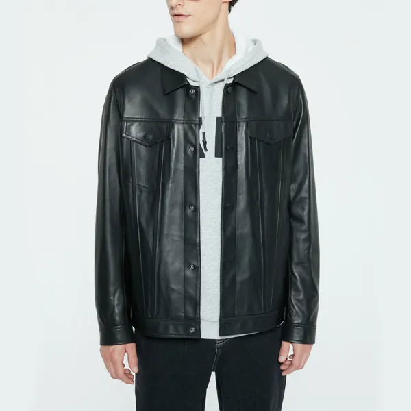 DKNY FW22 Thickened Jacket Men's Black-2