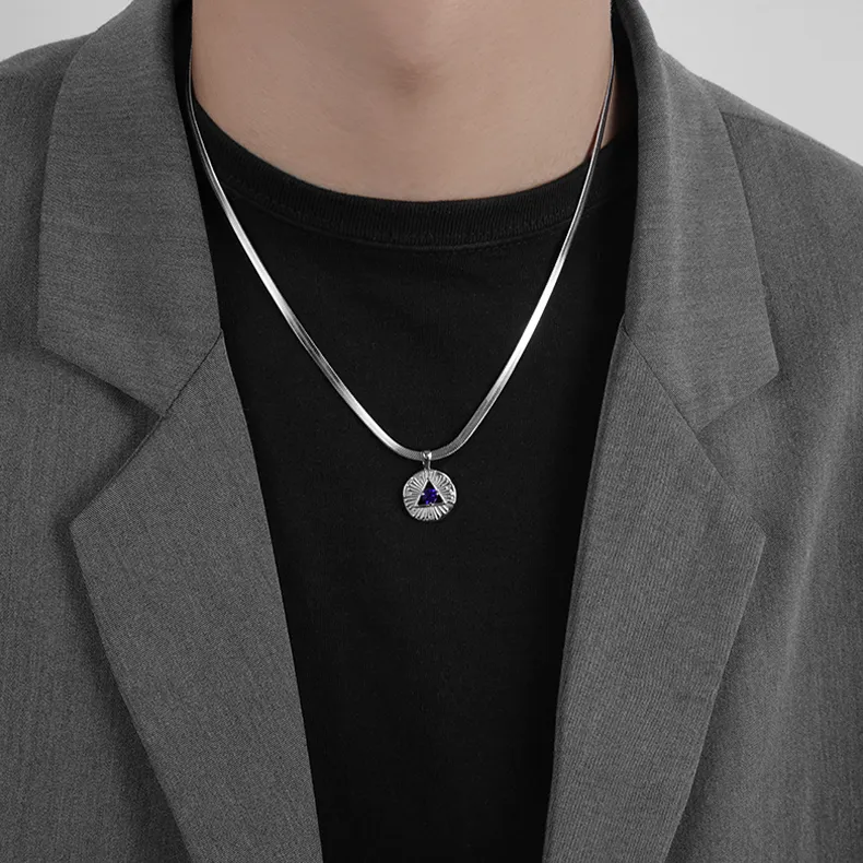 MAGICPOLE Titanium Steel Necklaces Unisex-1