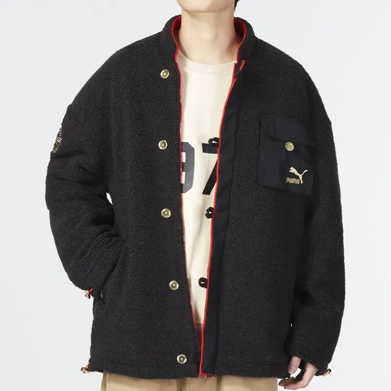 PUMA CNY Puffer Jackets Men Black-3