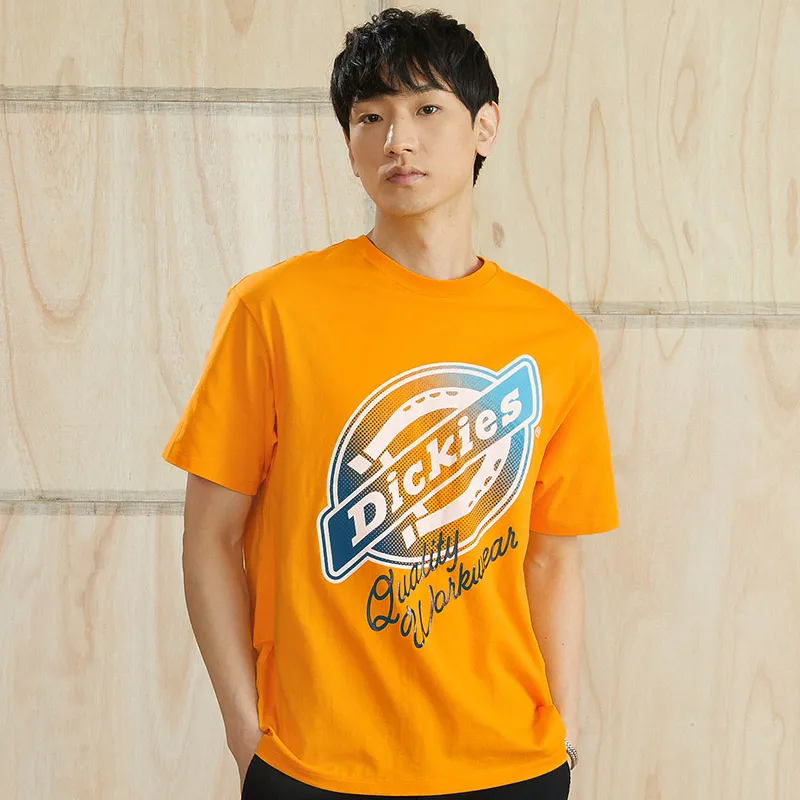 Dickies SS22 T Shirt Unisex Bright Orange-6